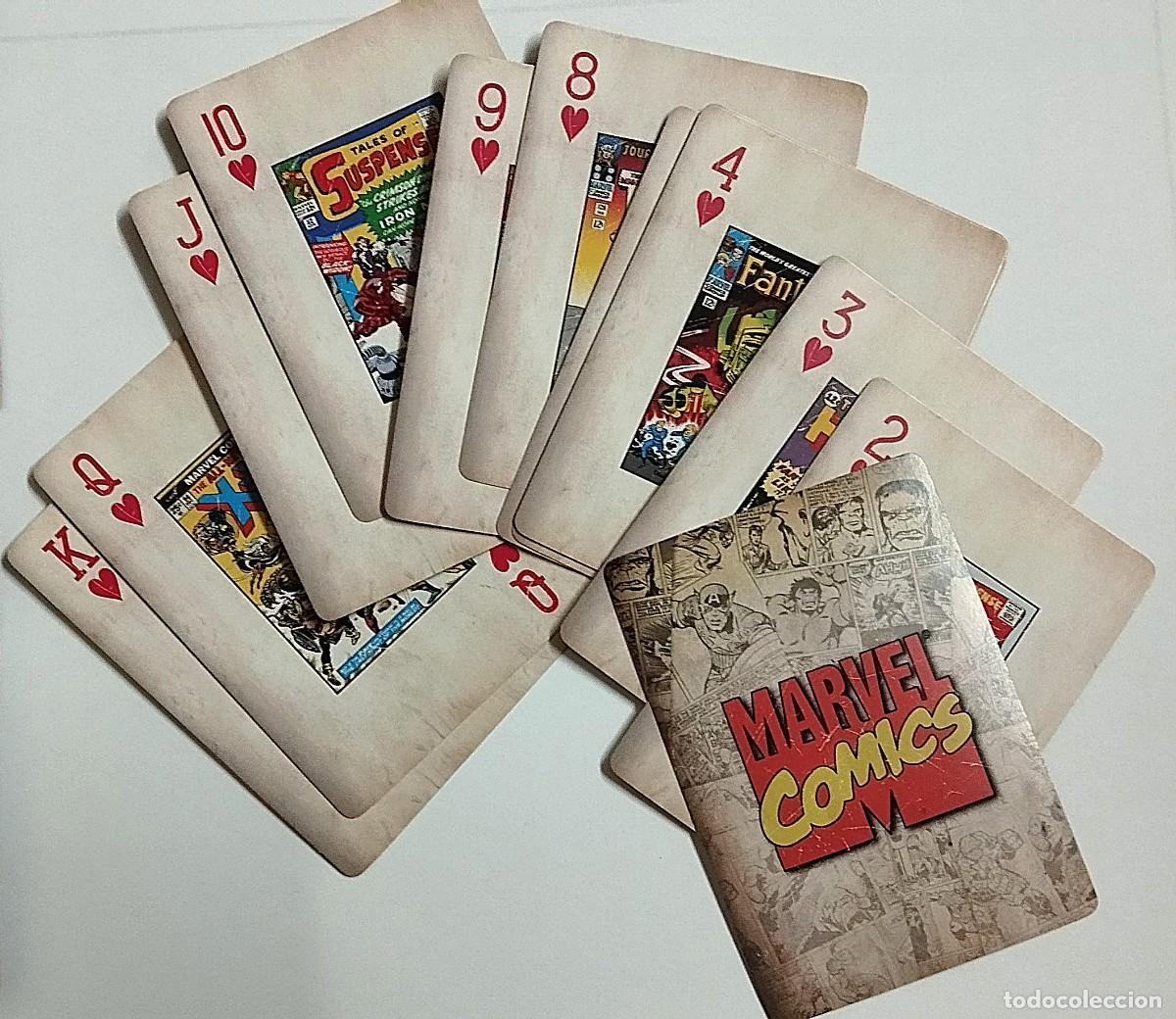 Barajas de cartas: Baraja de p&oacute;ker Marvel Comics, edici&oacute;n limitada, 2009 - Foto 20