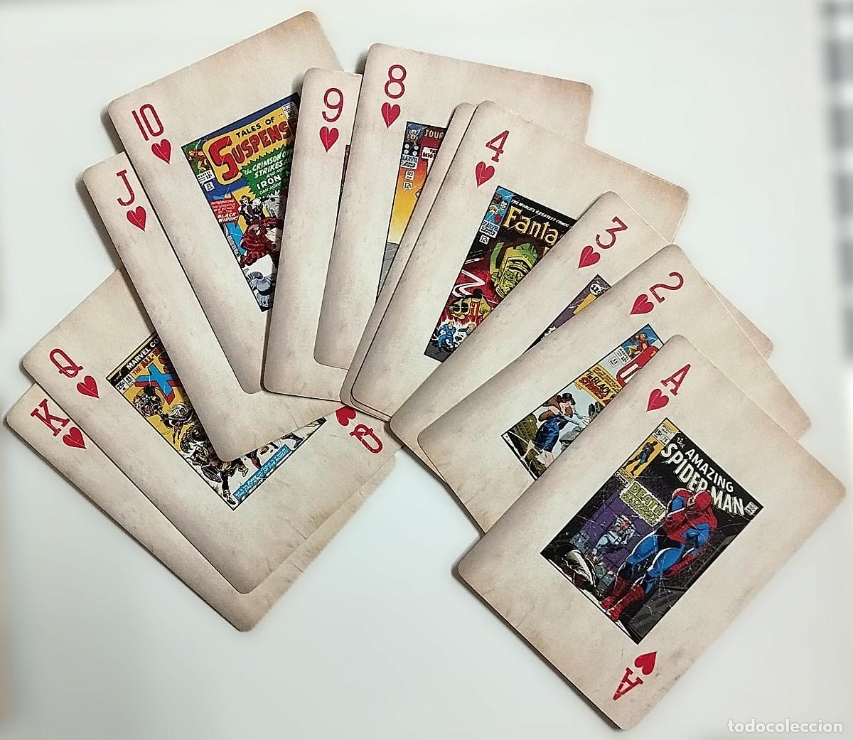 Barajas de cartas: Baraja de p&oacute;ker Marvel Comics, edici&oacute;n limitada, 2009 - Foto 21