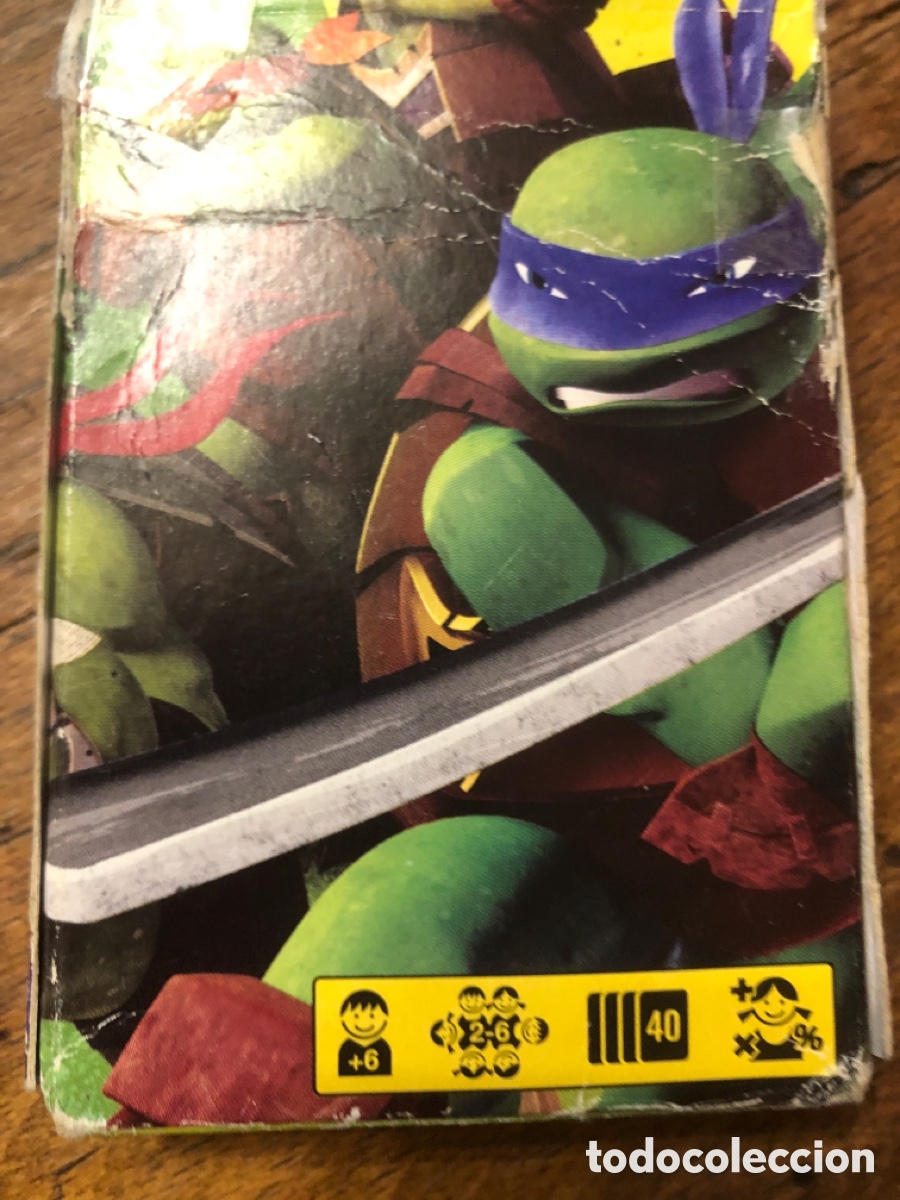 Barajas de cartas: Baraja nickelodeon turtles - Foto 4