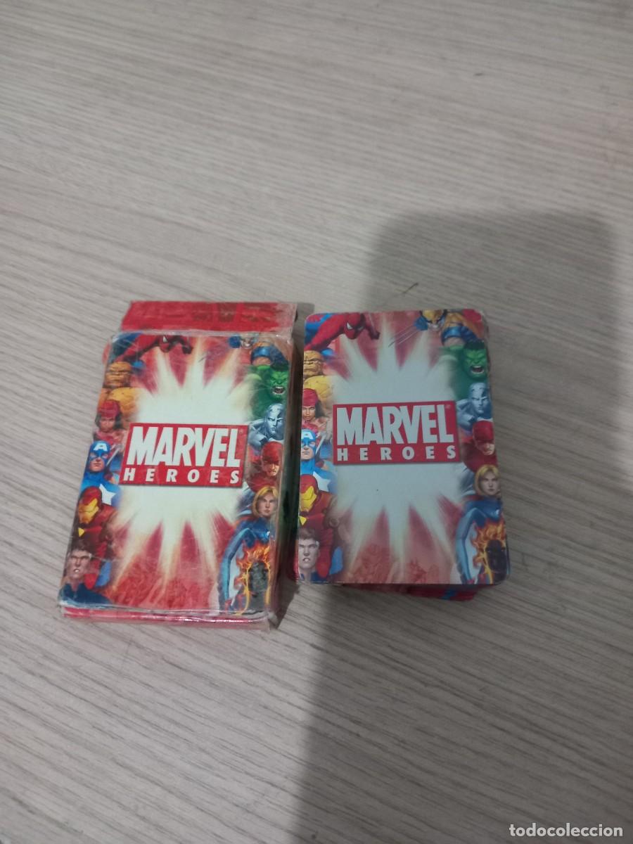 Barajas de cartas: BARAJA MARVEL HEROES COMPLETA - Foto 1