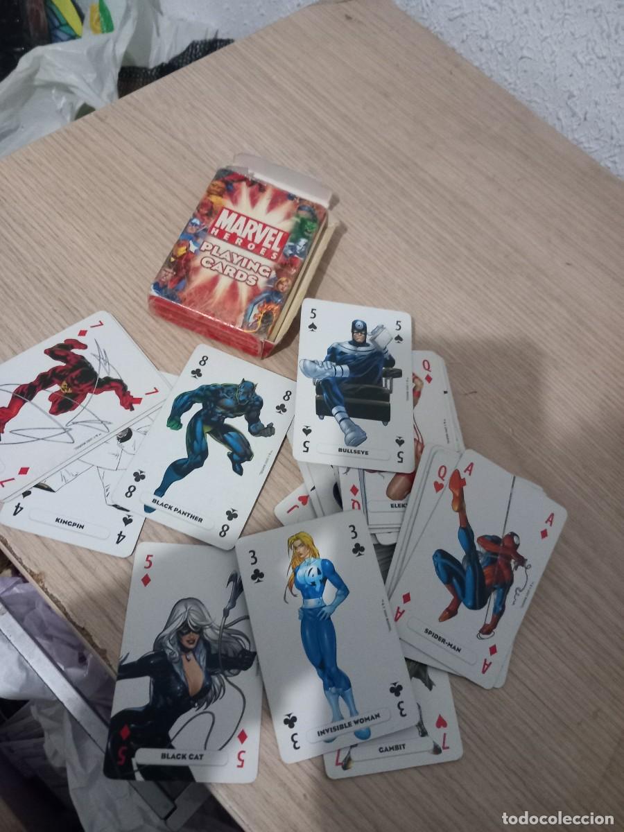 Barajas de cartas: BARAJA MARVEL HEROES COMPLETA - Foto 2