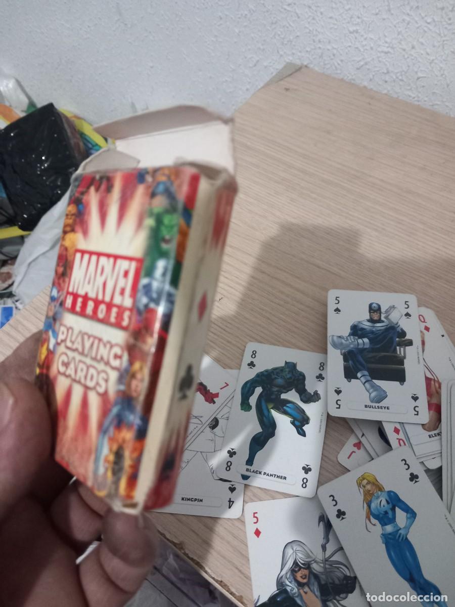 Barajas de cartas: BARAJA MARVEL HEROES COMPLETA - Foto 3