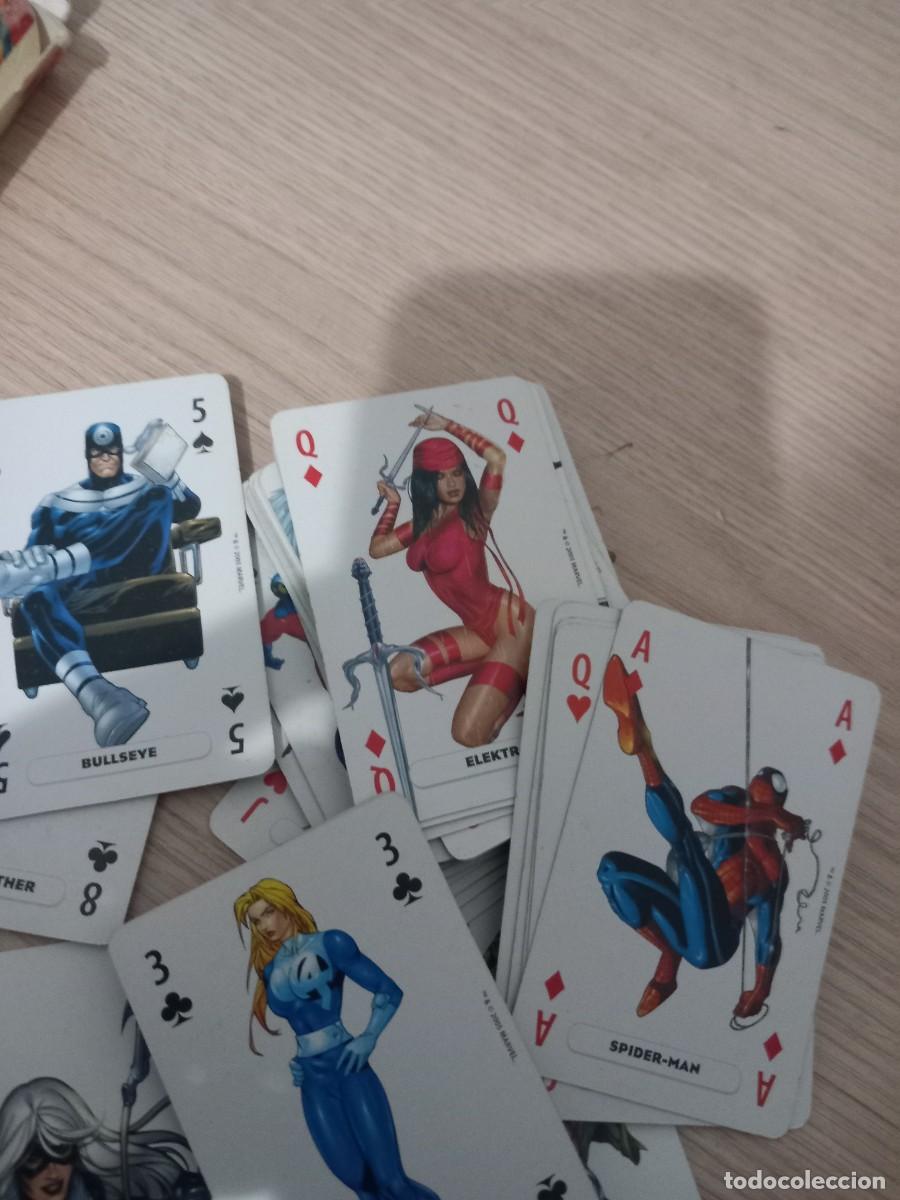 Barajas de cartas: BARAJA MARVEL HEROES COMPLETA - Foto 4