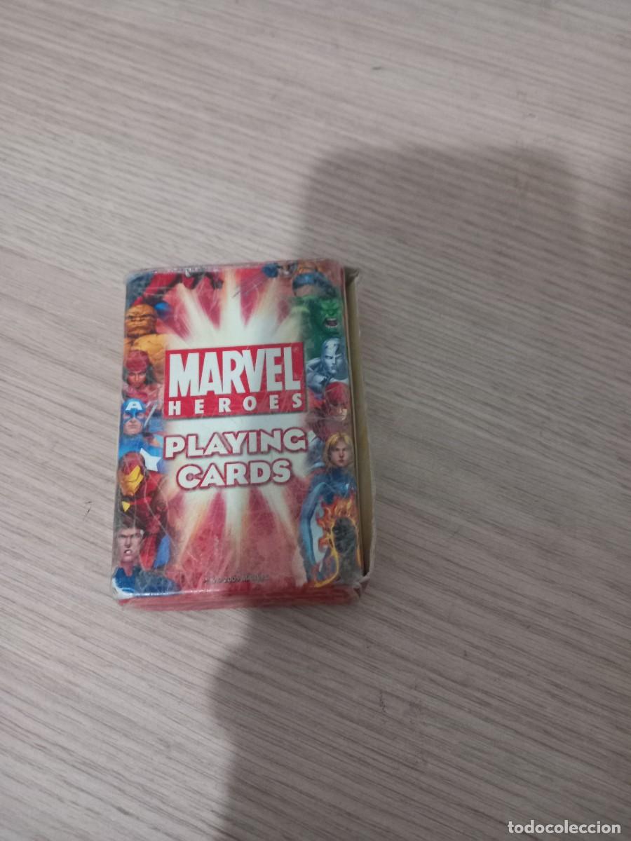 Barajas de cartas: BARAJA MARVEL HEROES COMPLETA - Foto 5