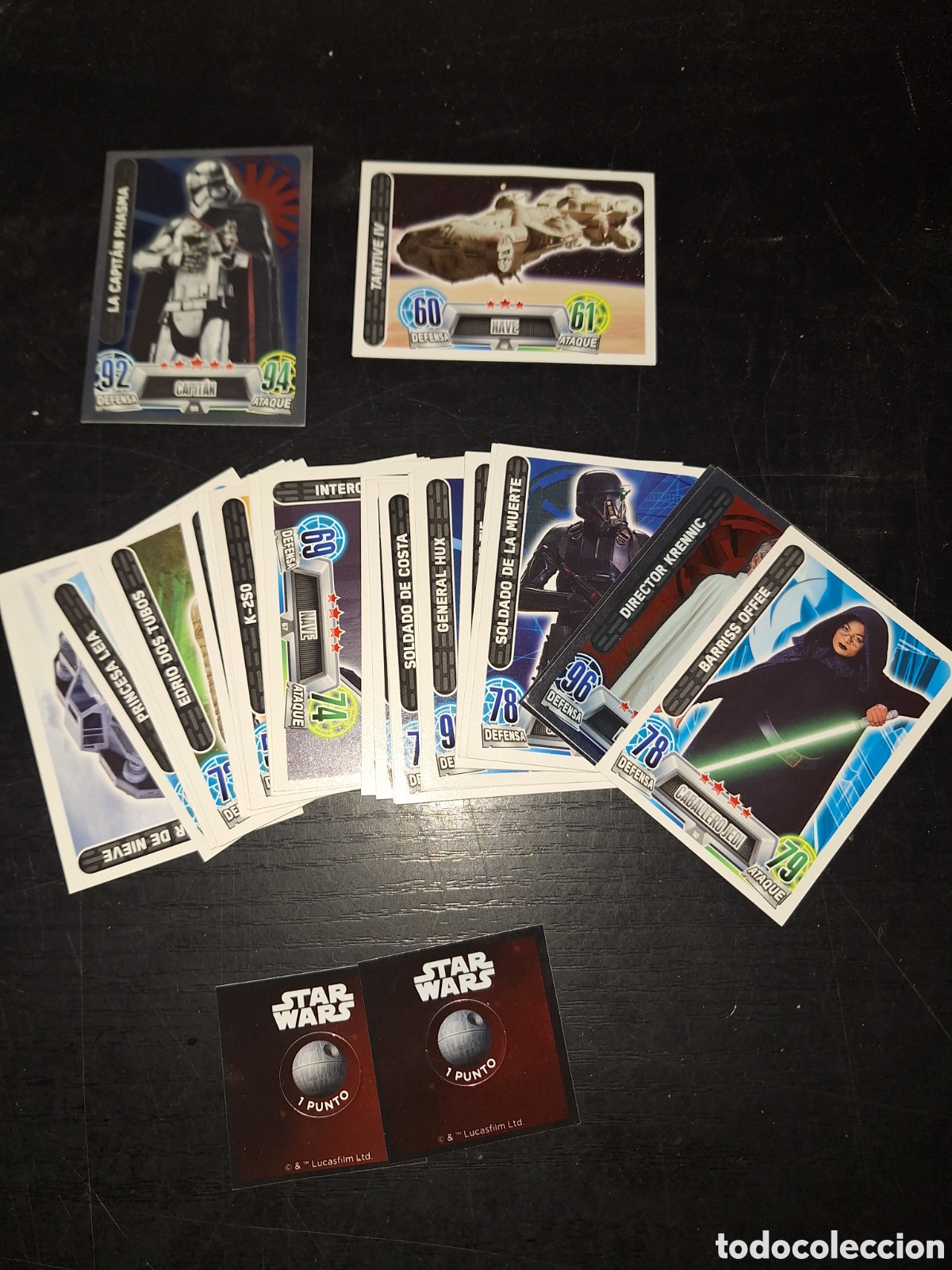Barajas de cartas: Cartas Star Wars. Topps - Foto 1