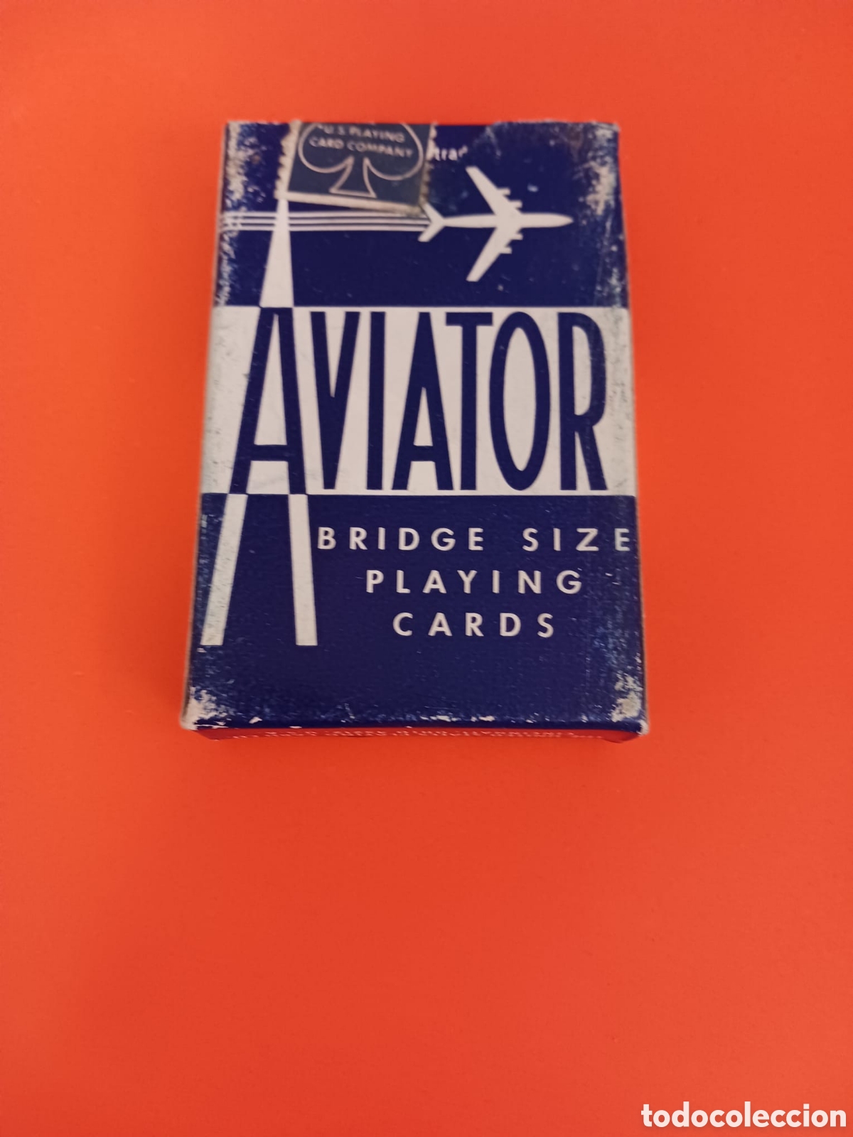 Barajas de cartas: Juego de cartas Bridge. AVIATOR. Precintada - Foto 2