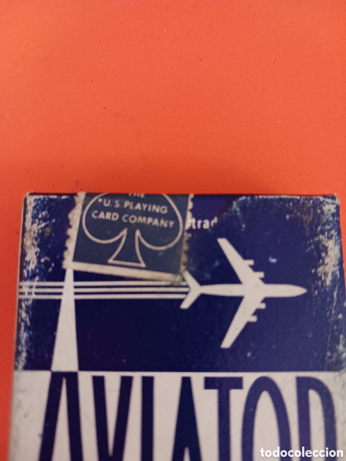 Barajas de cartas: Juego de cartas Bridge. AVIATOR. Precintada - Foto 3