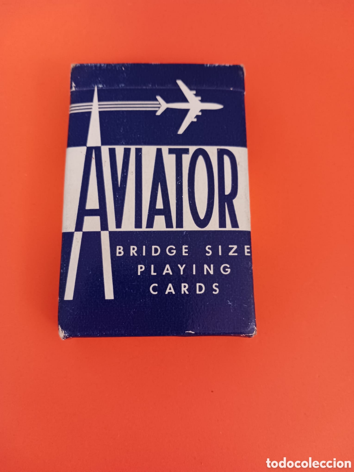 Barajas de cartas: Juego de cartas Bridge. AVIATOR. Precintada - Foto 1
