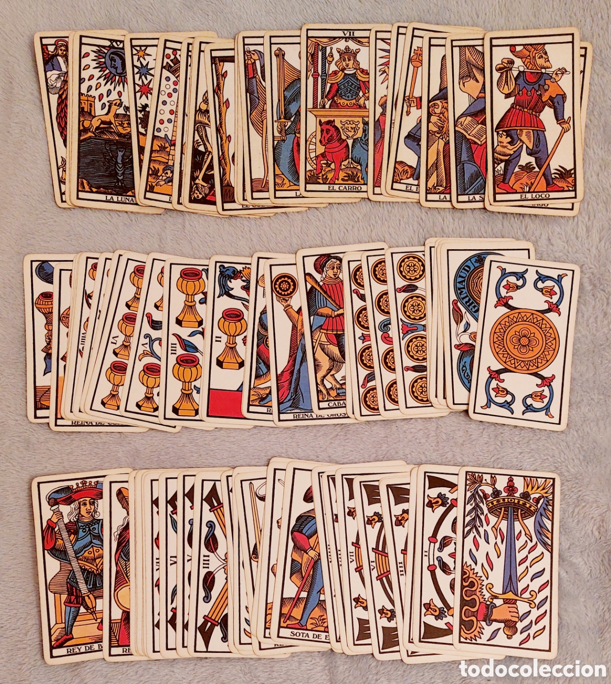 Barajas de cartas: TAROT MARSELLA PAUL MARTEAU - Foto 1