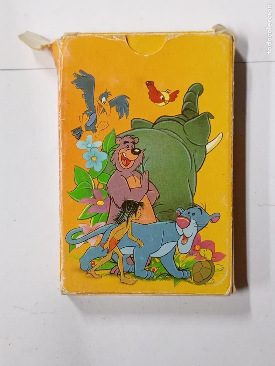Barajas de cartas: BARAJA DE CARTAS EL LIBRO DE LA SELVA. PN16 - Foto 2