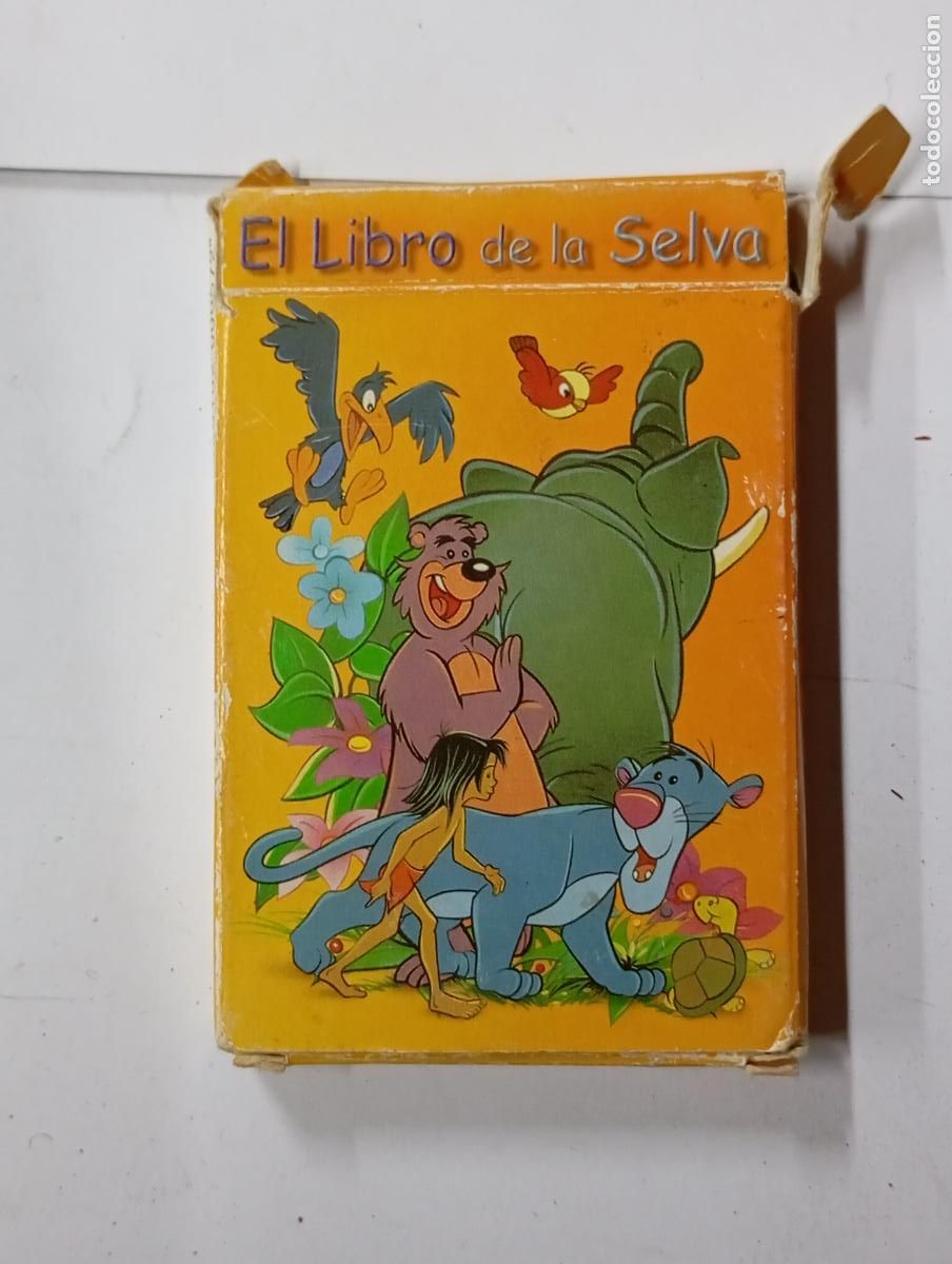 Barajas de cartas: BARAJA DE CARTAS EL LIBRO DE LA SELVA. PN16 - Foto 1
