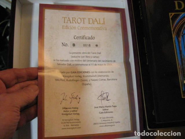 Barajas de cartas: TAROT DAL&Iacute; BARAJA CARTAS +LIBRO, EDICION NUMERADA - Foto 2