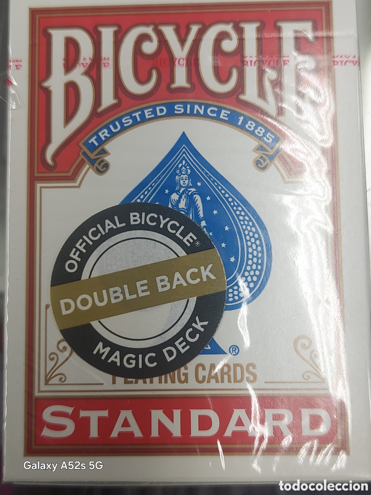 Barajas de cartas: Baraja BICYCLE roja double back - Foto 1