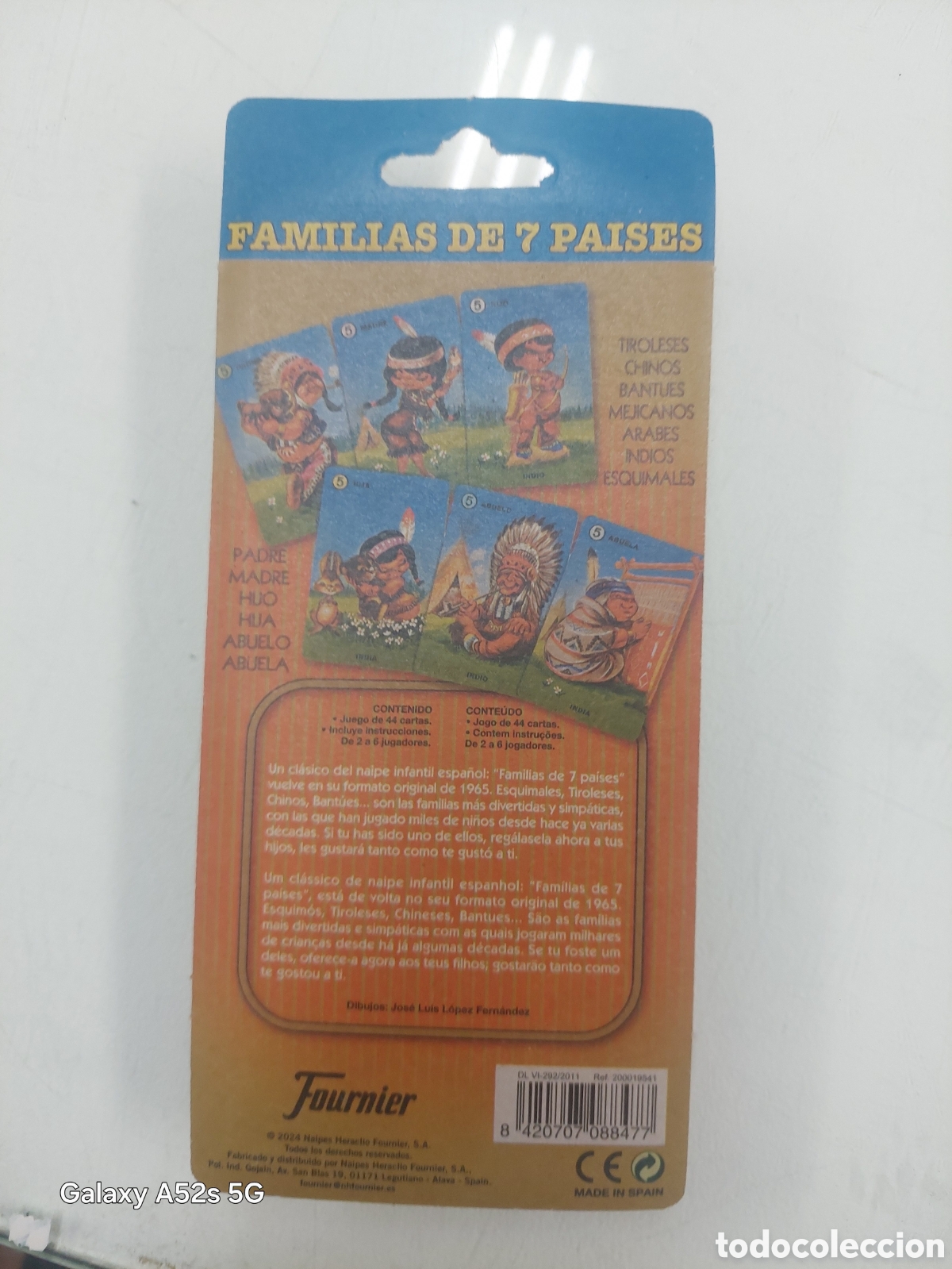 Barajas de cartas: BarajaFAMILIA DE 7 PAISES - Foto 2