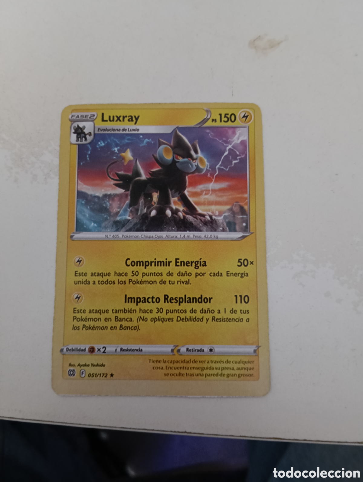 Barajas de cartas: Carta Pok&eacute;mon Luxray - Foto 1