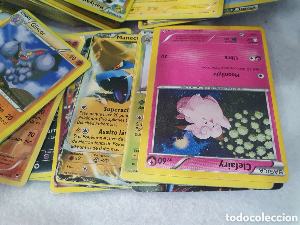 Barajas de cartas: Lote de cartas de Pokemon variadas. (L65) - Foto 2