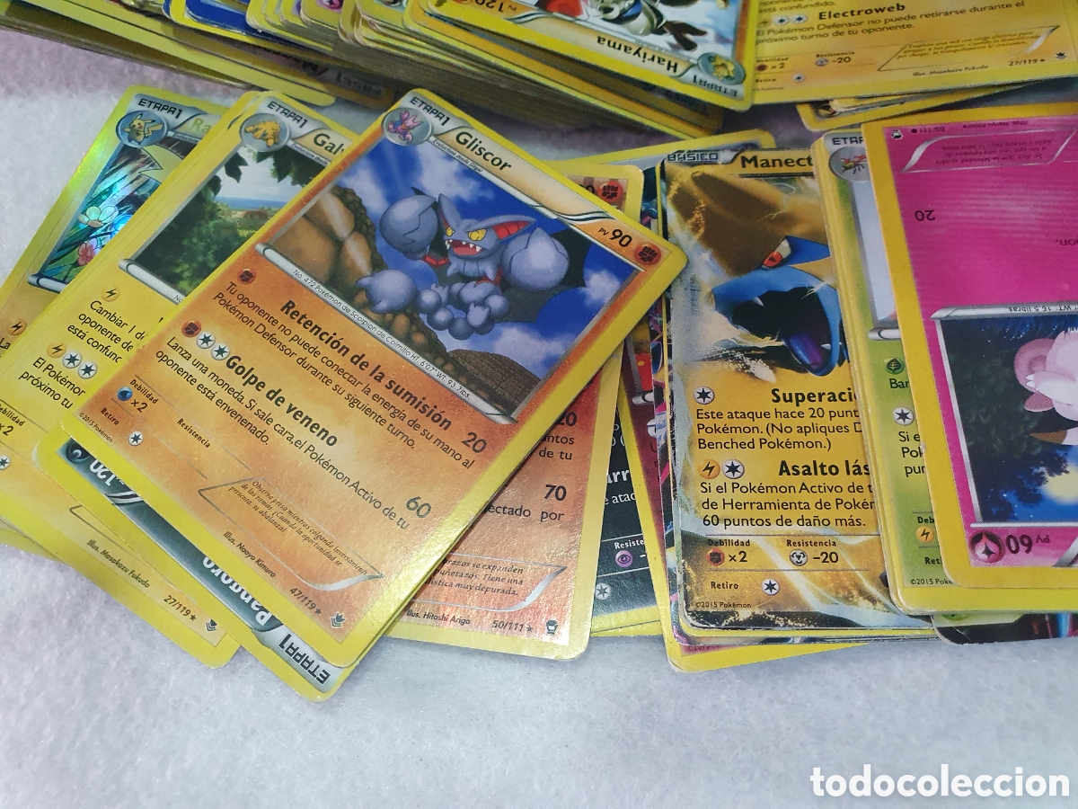 Barajas de cartas: Lote de cartas de Pokemon variadas. (L65) - Foto 3