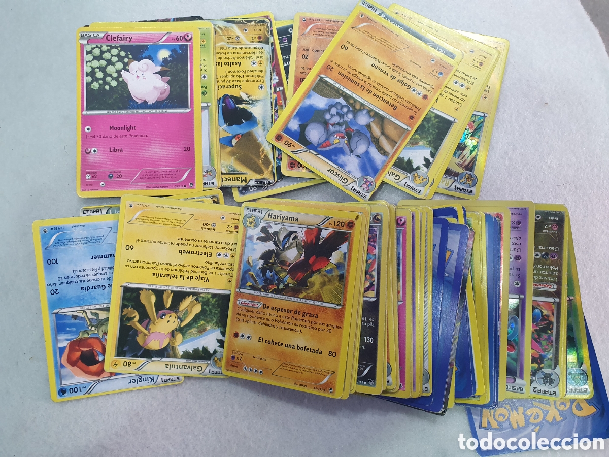 Barajas de cartas: Lote de cartas de Pokemon variadas. (L65) - Foto 1