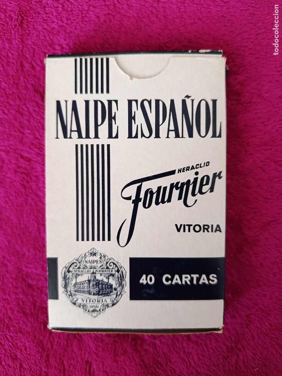 Barajas de cartas: ANTIGUA BARAJA ESPA&Ntilde;OLA FOURNIER A ESTRENAR