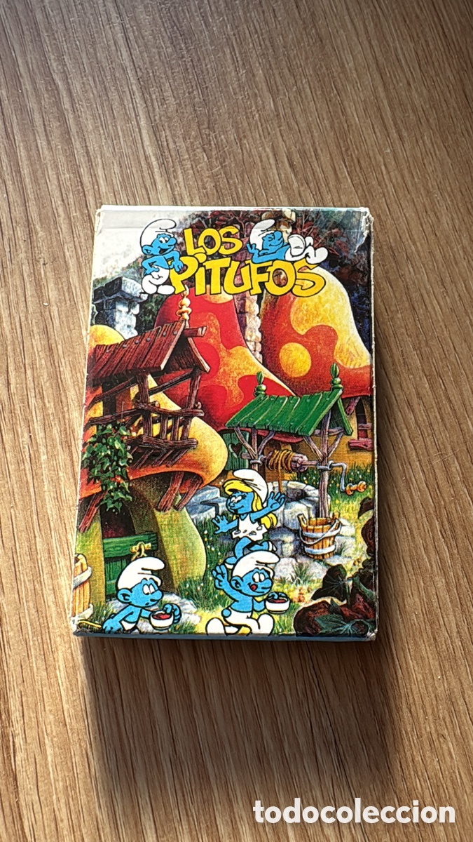 Barajas de cartas: Baraja de cartas de &ldquo;Los Pitufos&rdquo; - Foto 1