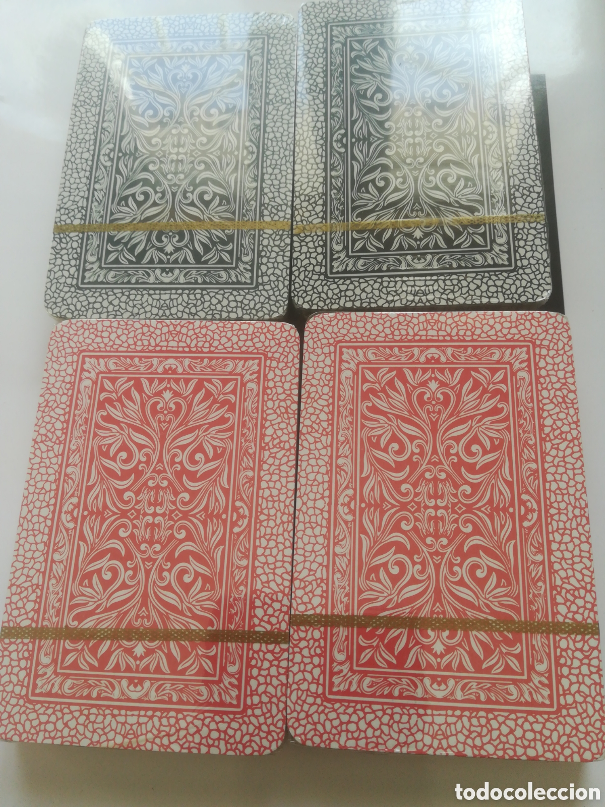 Barajas de cartas: Lote de 4 barajas espa&ntilde;olas - Foto 2