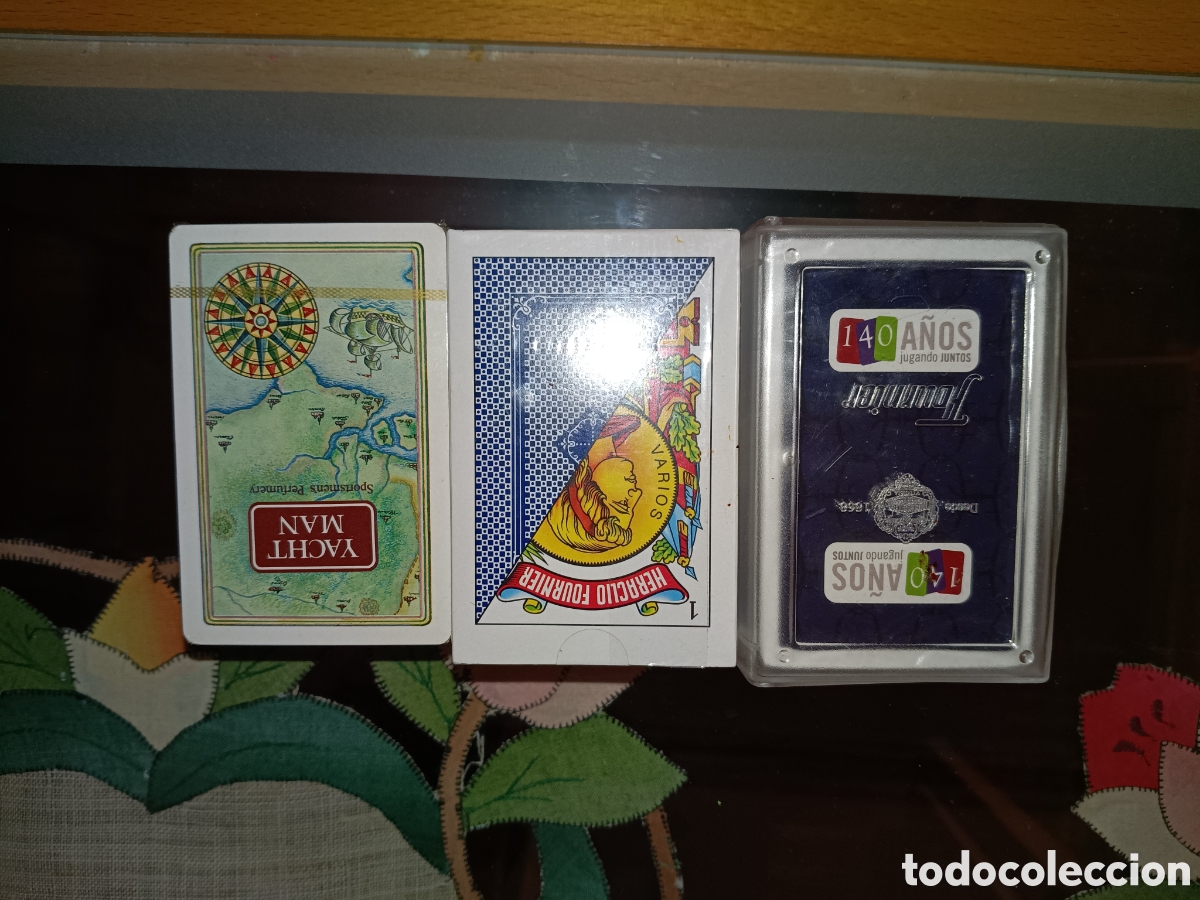 Barajas de cartas: 3 barajas de cartas sin abrir - Foto 2