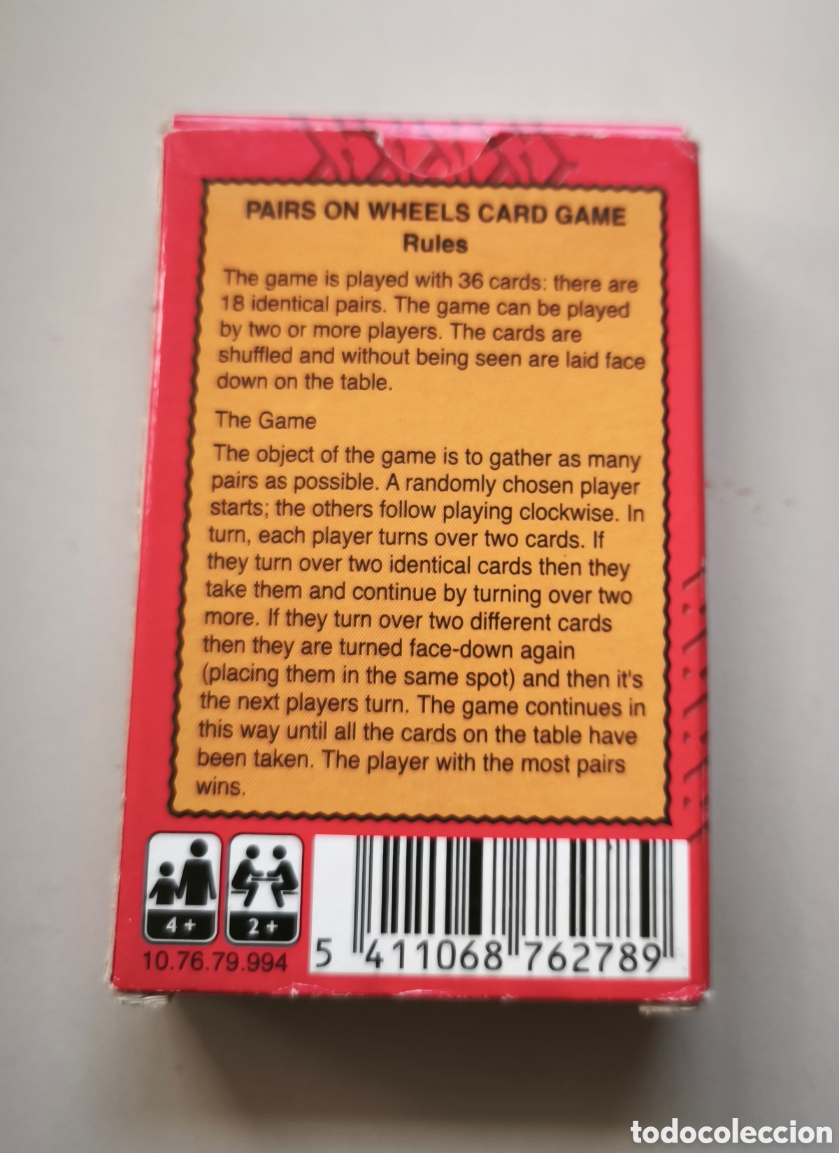 Barajas de cartas: NAIPES PAIRS ON WHEELS - Foto 2