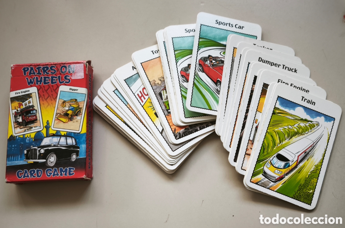 Barajas de cartas: NAIPES PAIRS ON WHEELS - Foto 1