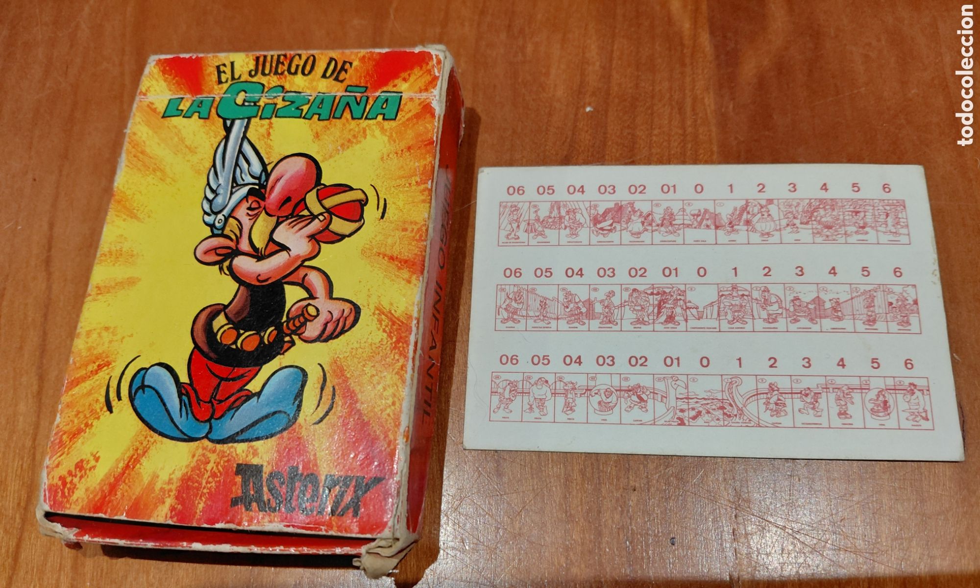 Barajas de cartas: Baraja Cartas Asterix y La Ciza&ntilde;a