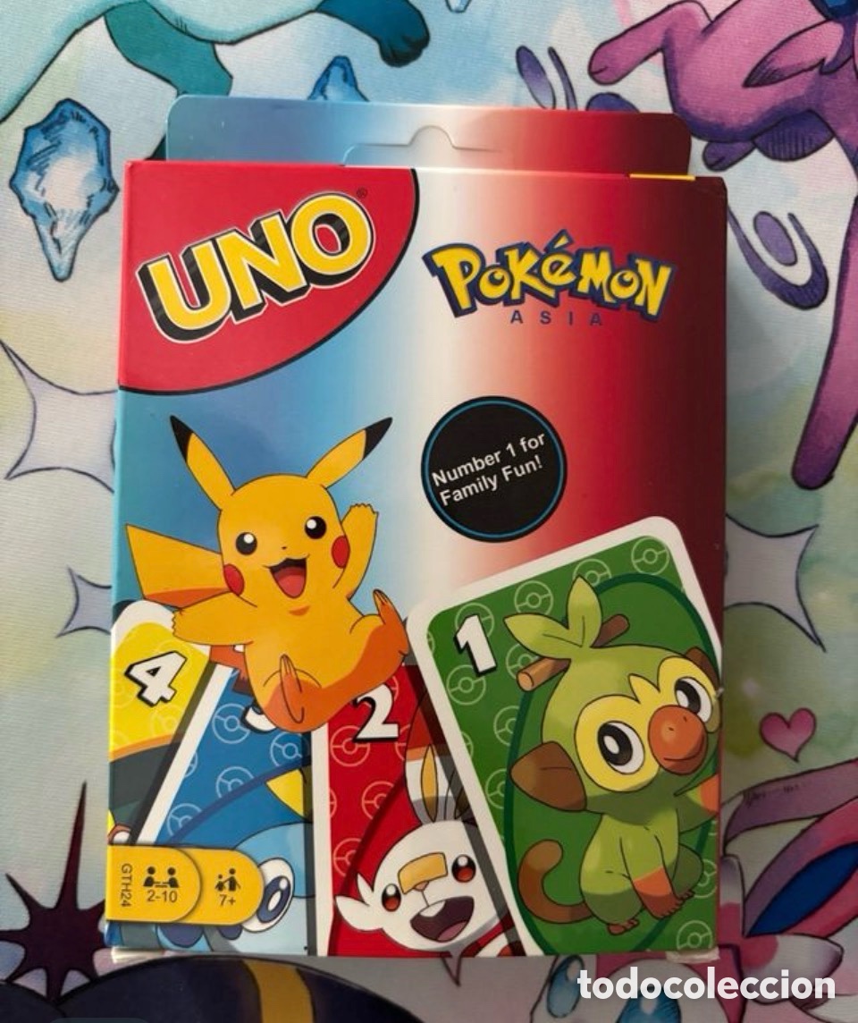Barajas de cartas: Juego UNO edici&oacute;n Pok&eacute;mon - Foto 1