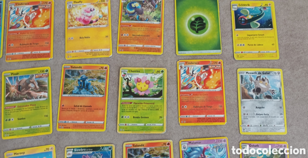 Barajas de cartas: Lote de 28 cartas POKEMON - Foto 4