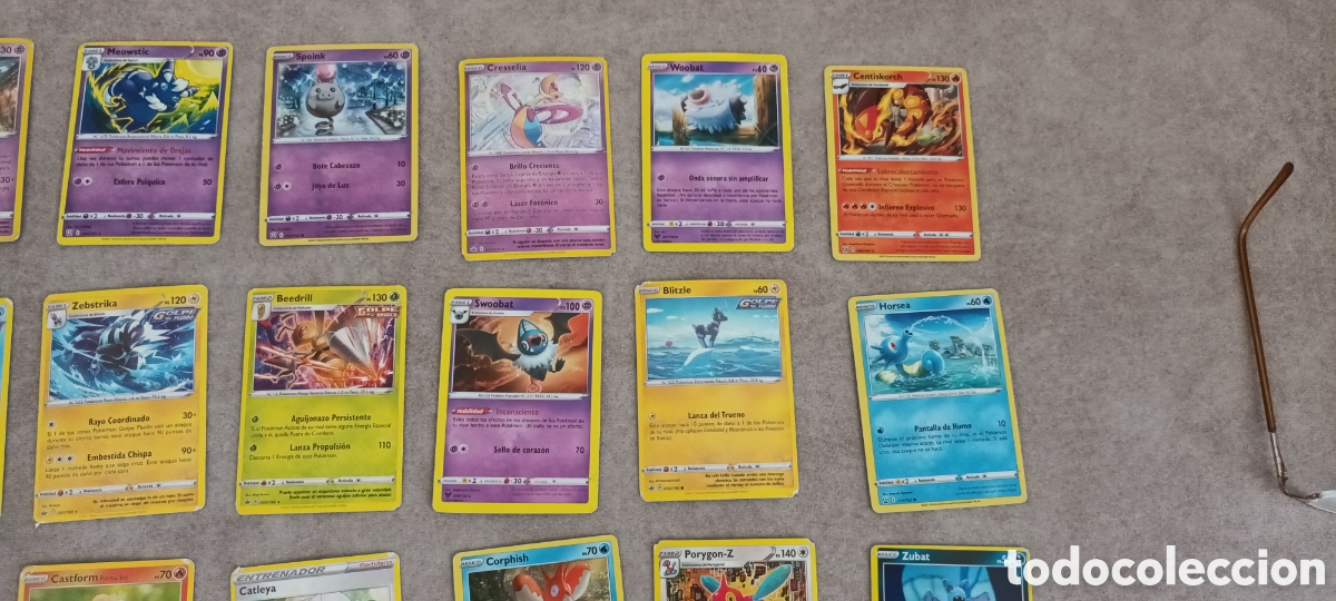 Barajas de cartas: Lote de 28 cartas POKEMON - Foto 3