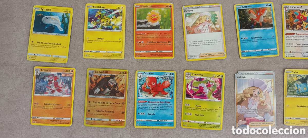 Barajas de cartas: Lote de 28 cartas POKEMON - Foto 5