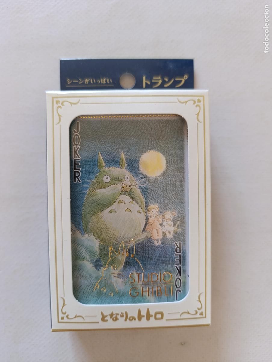Barajas de cartas: BARAJA DE CARTAS - MI VECINO TOTORO - STUDIO GHIBLI - NUEVO - DE JAPON - PLAYING CARDS (340Bw)