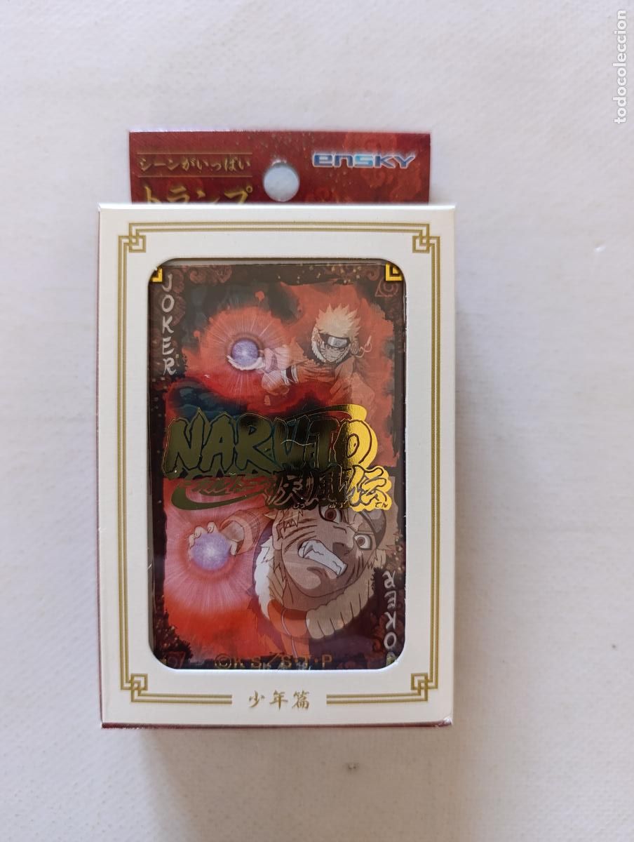 Barajas de cartas: BARAJA DE CARTAS - NARUTO - ENSKY - NUEVO - DE JAPON - PLAYING CARDS (313Bw)