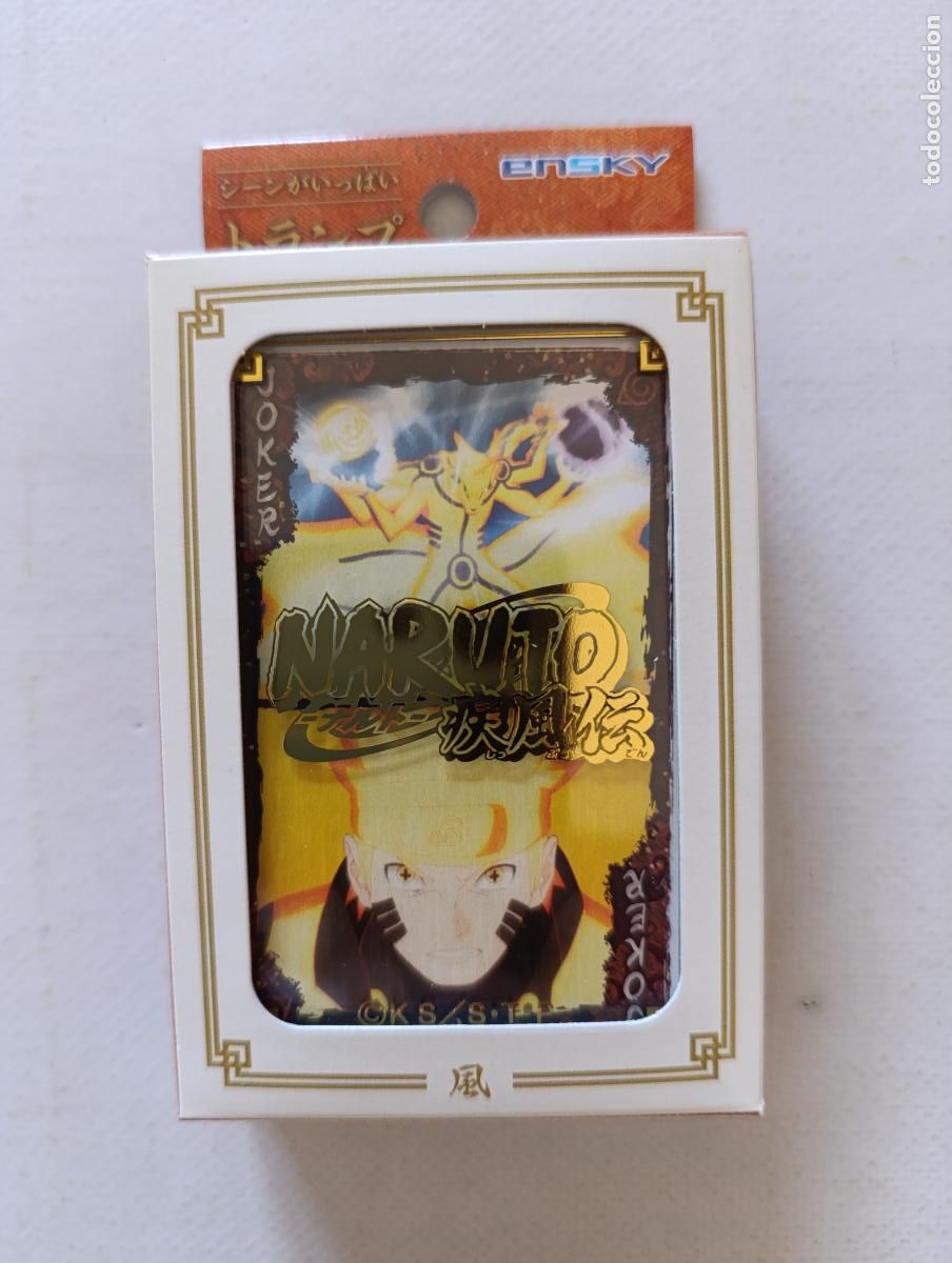 Barajas de cartas: BARAJA DE CARTAS - NARUTO - ENSKY - NUEVO - DE JAPON - PLAYING CARDS (312Bw)
