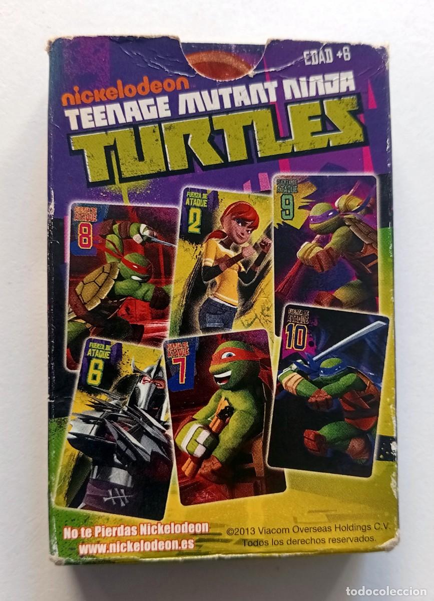 Barajas de cartas: BARAJA DE CARTAS INFANTIL TOTUGAS NINJA (FOURNIER)