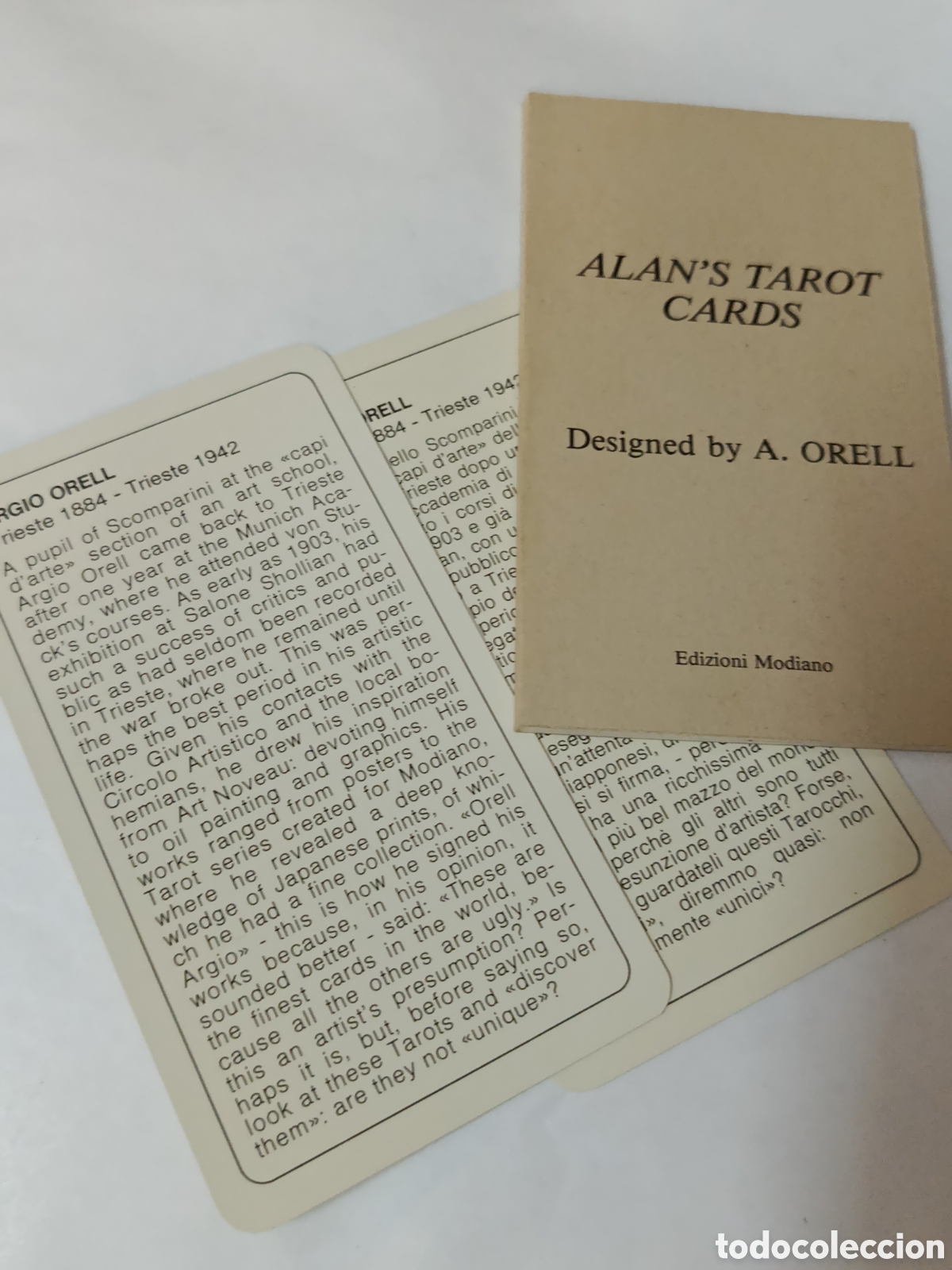 Barajas de cartas: BARAJA DE TAROT VINTAGE DE ALAN - Foto 4