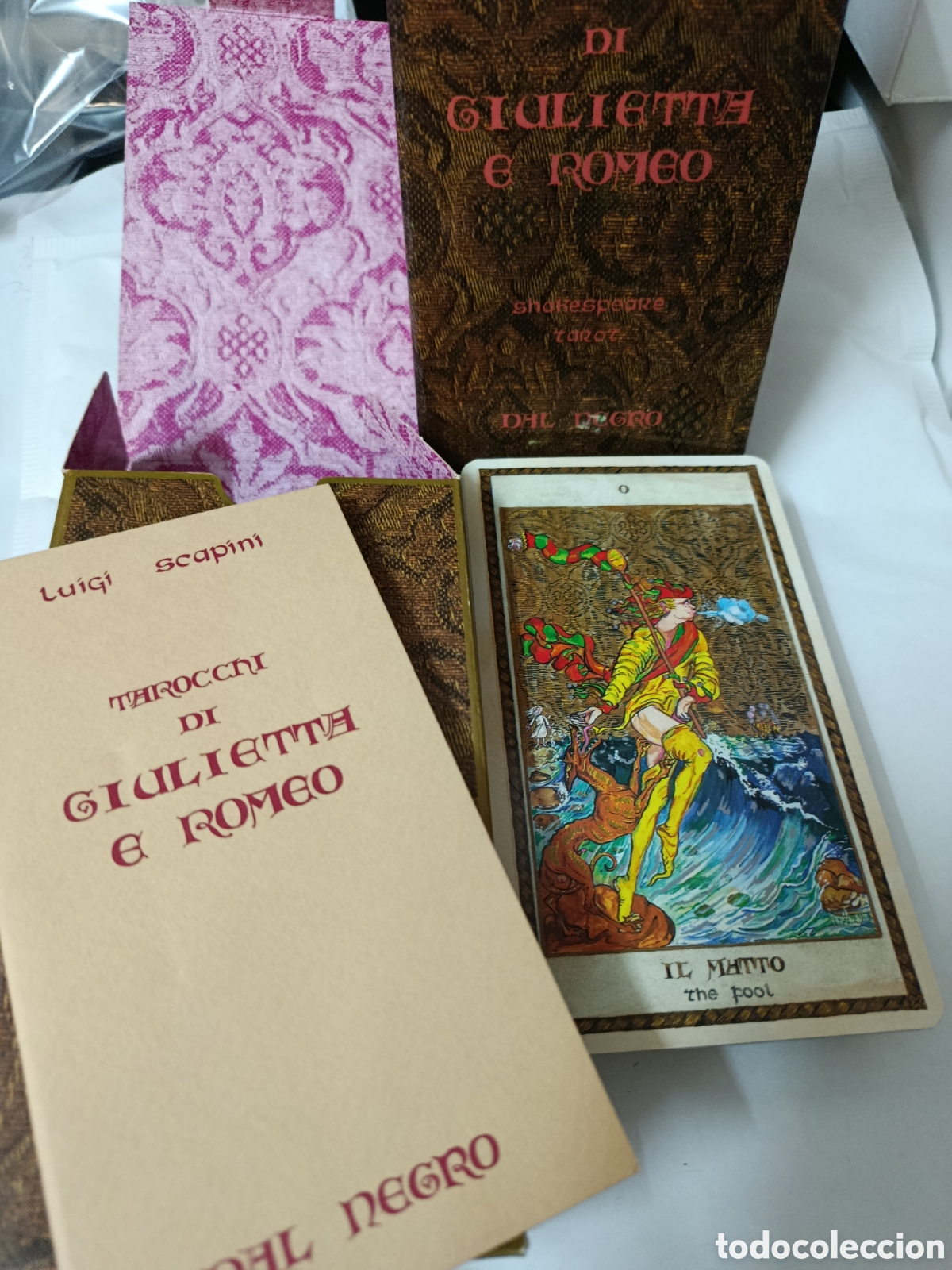 Barajas de cartas: Tarot Romeo y Julieta - Tarot Shakespeare de Luigi Scapini (Dal Negro Edici&oacute;n Deluxe)