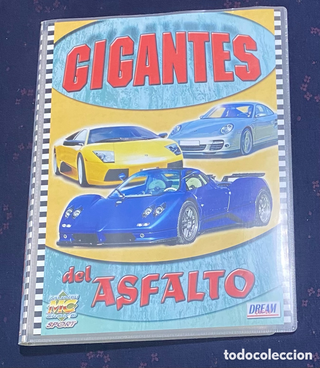 Barajas de cartas: Cromos de la colecci&oacute;n de Gigantes del Asfalto