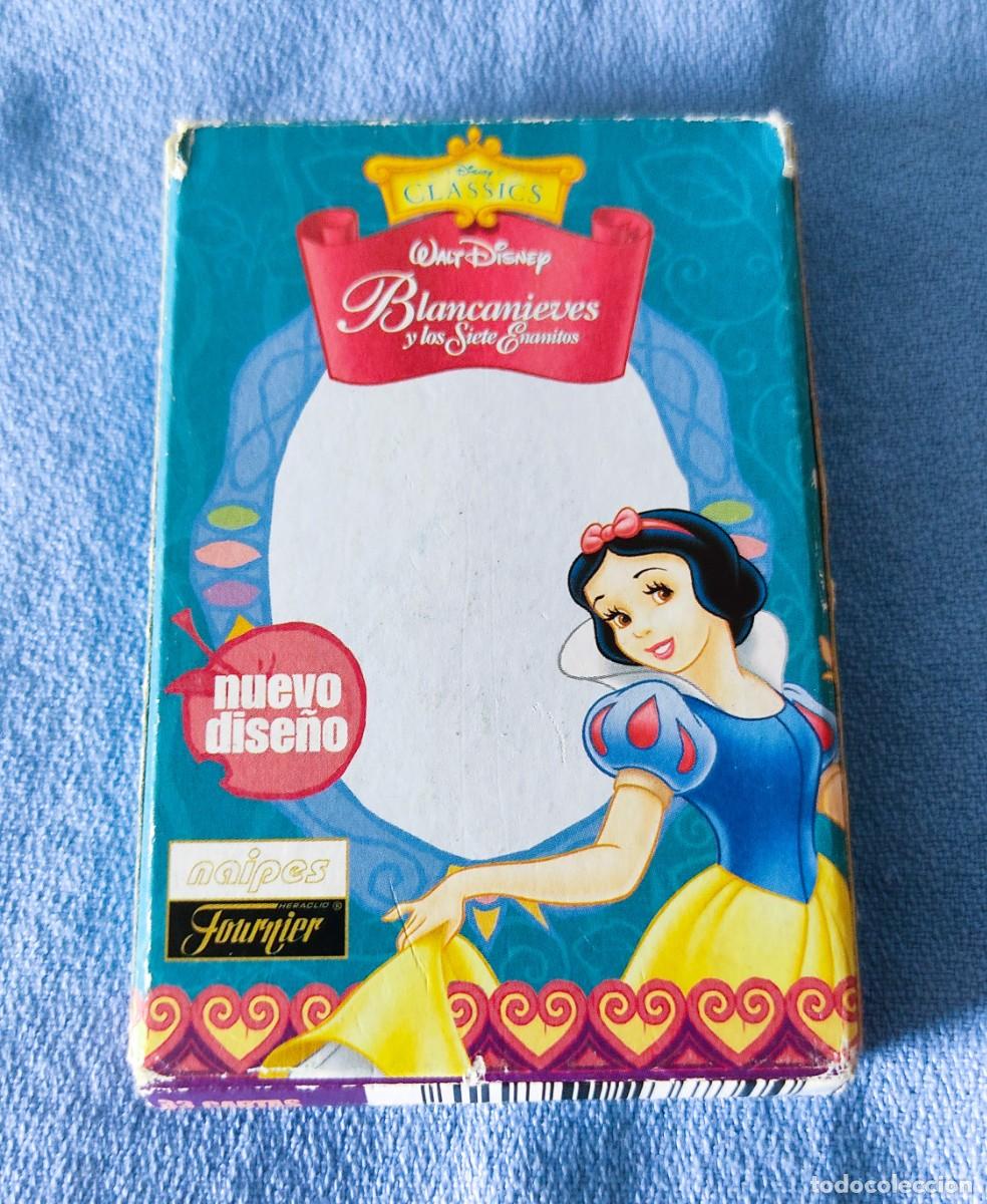 Barajas de cartas: BARAJA DE CARTAS NAIPES BLANCANIEVES DISNEY COMPLETA Y EN MUY BUEN ESTADO SIN JUGAR