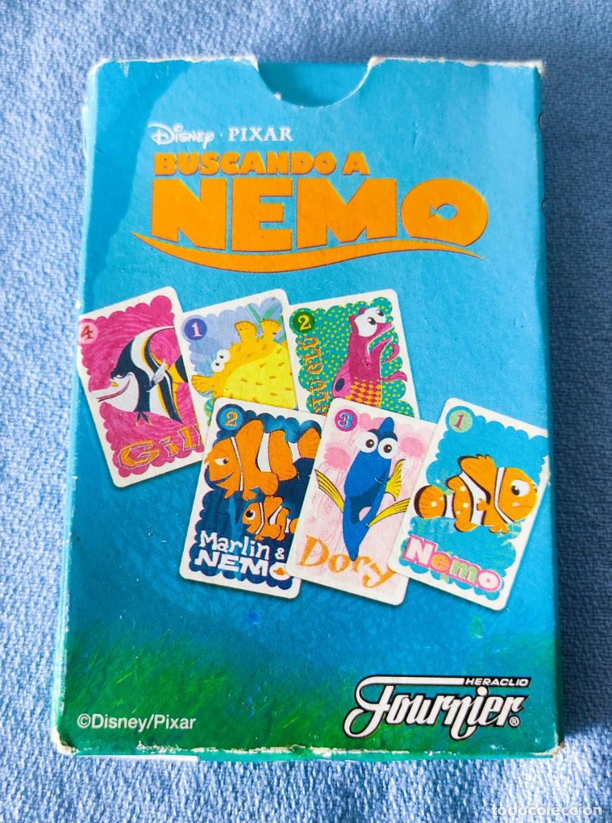 Barajas de cartas: BARAJA DE CARTAS NAIPES BUSCANDO A NEMO DISNEY COMPLETA Y EN MUY BUEN ESTADO SIN JUGAR