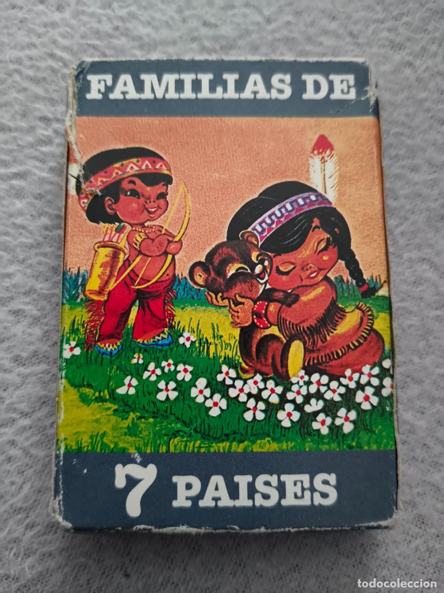 Barajas de cartas: BARAJA DE CARTAS DE FOURNIER : FAMILIAS DE 7 PAISES