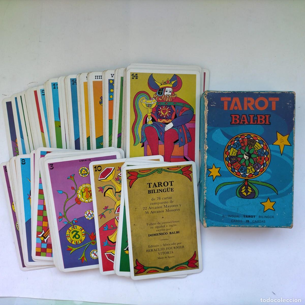 Barajas de cartas: CARTAS TAROT BALBI BILINGUE 78 CARTAS