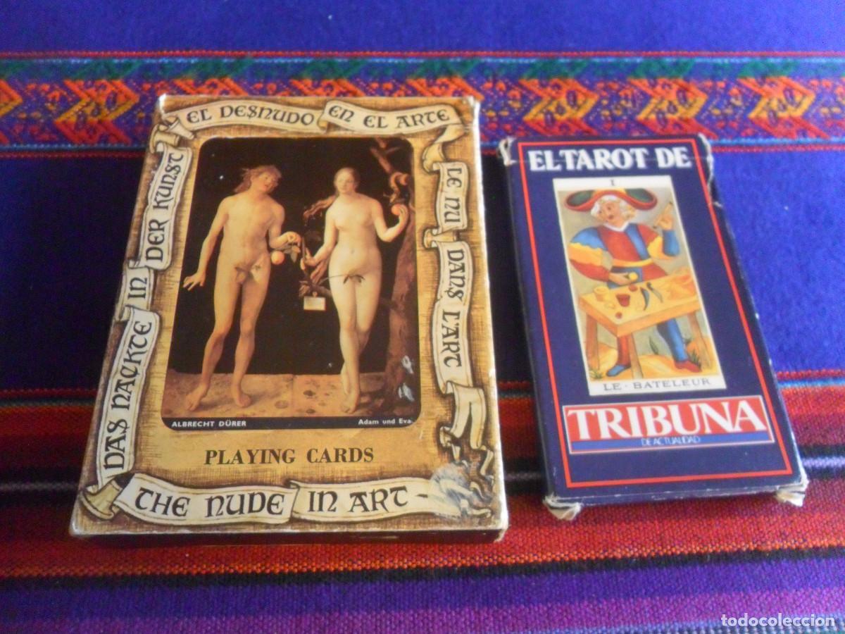 Barajas de cartas: PLAYING CARDS POKER EL DESNUDO EN EL ARTE 55 CARTAS Y EL TAROT DE TRIBUNA ACTUALIDAD 22 ARCANOS.