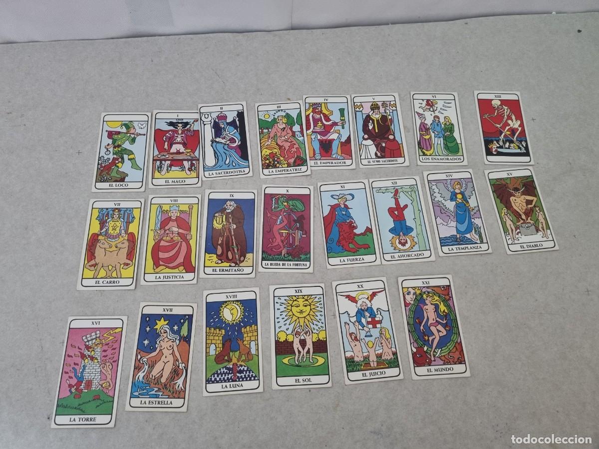 Barajas de cartas: Baraja del Tarot con 22 cartas