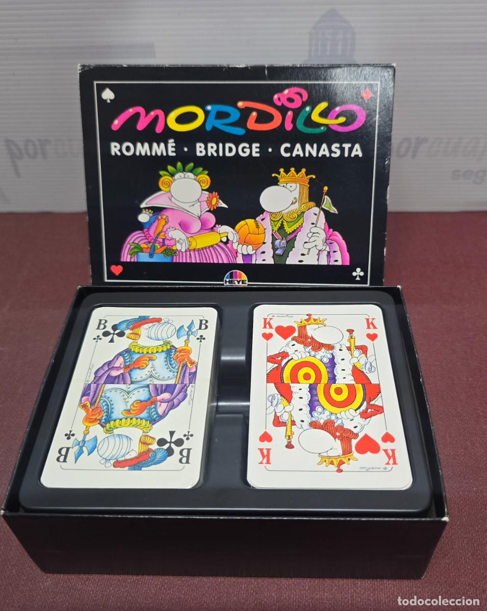 Barajas de cartas: Juego de 2 barajas de cartas Heye - Mordillo - Sin Usar