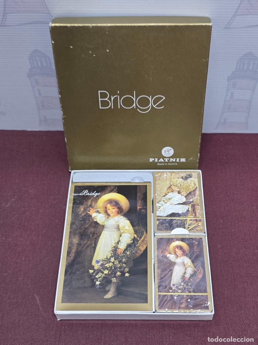 Barajas de cartas: Juego de 2 barajas bridge - Platnik Austria - Sin usar