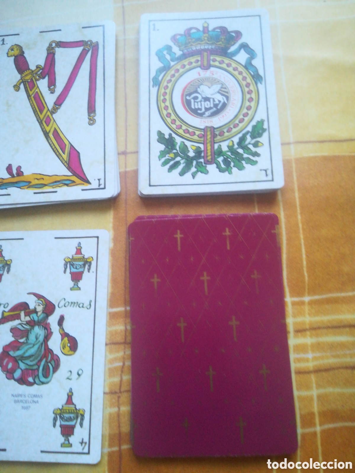 Barajas de cartas: Baraja aniversario de Comas. - Foto 2