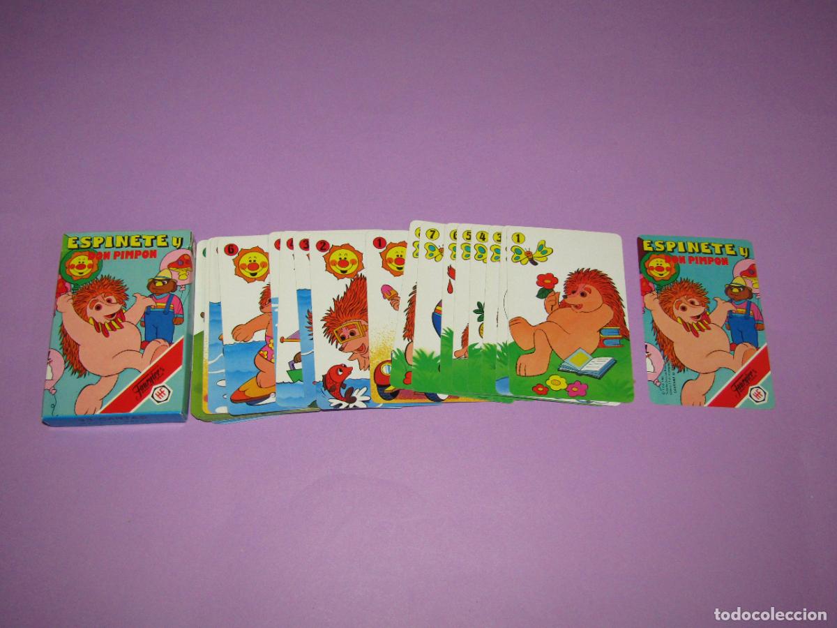 Barajas de cartas: Antigua Baraja Infantil ESPINETE y DON PIMPON de H. FOURNIER del A&ntilde;o 1985